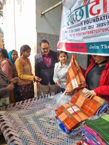 Blankets Distribution